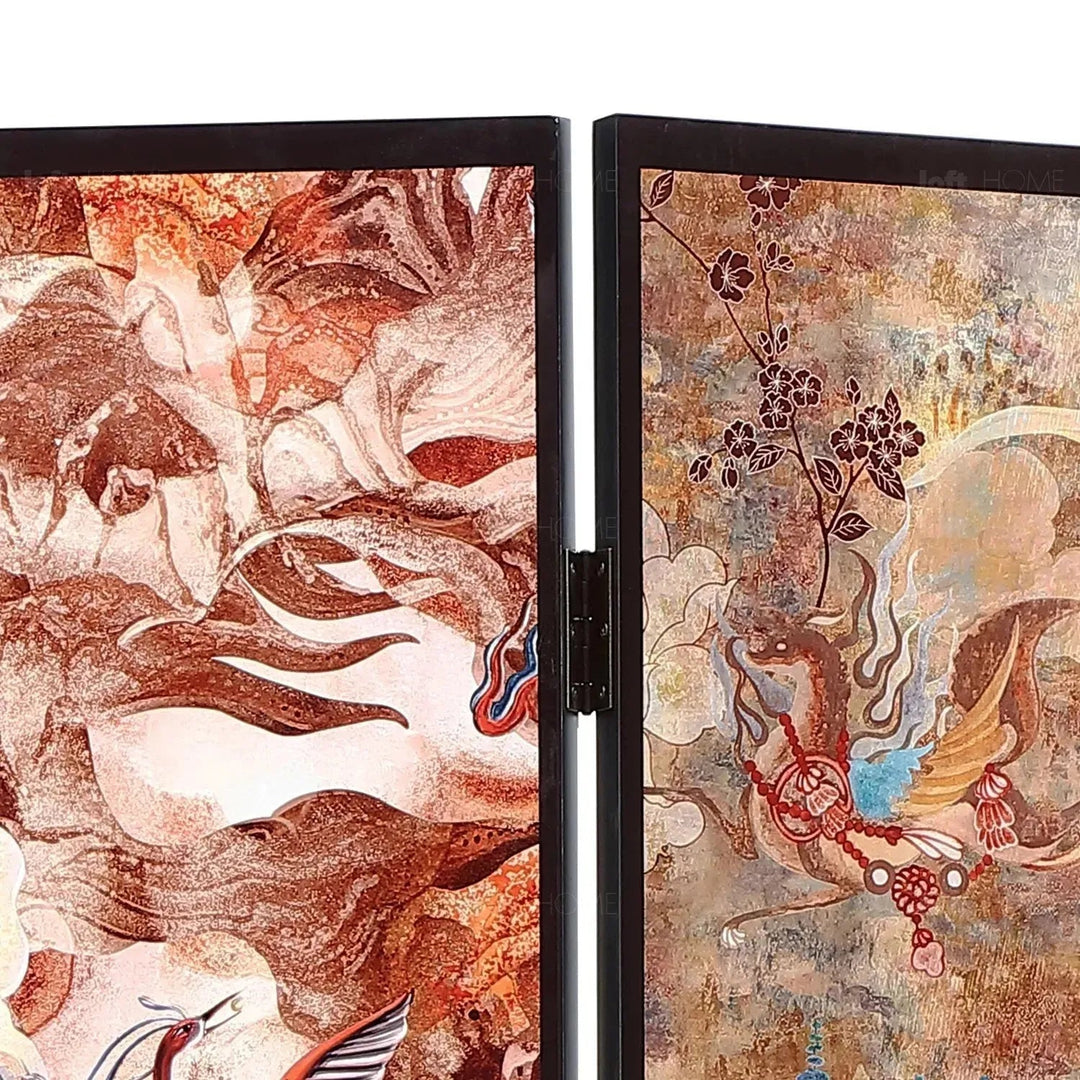 Eclectic Wood Divider APSARA