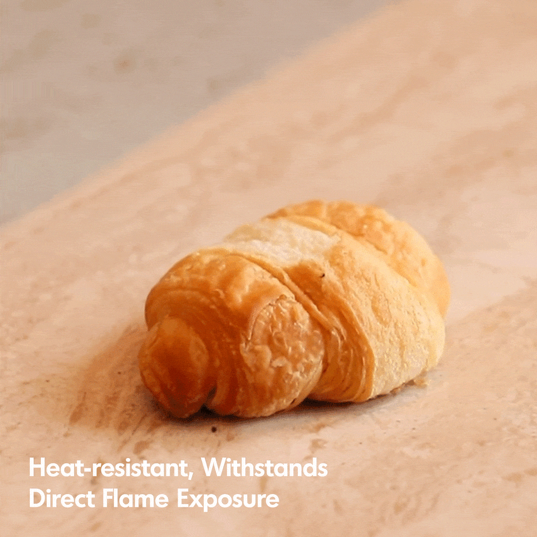 Scandinavian Cherry Wood Sintered Stone Storage Side Cabinet TIMELESS