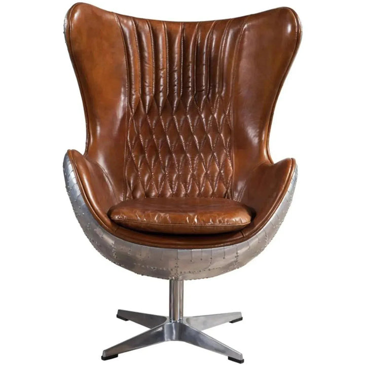 Industrial Aluminium 1 Seater Sofa EGG