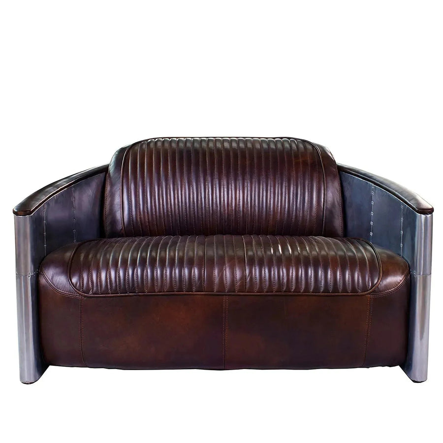 Industrial Aluminium 2 Seater Sofa AIRCRAFT