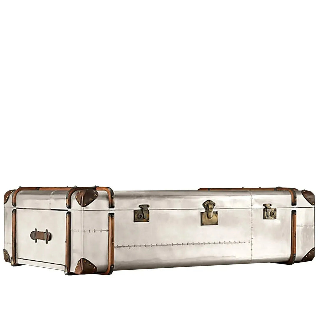 Industrial Aluminium Coffee Table RICHARDS TRUNK