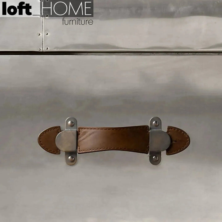 Industrial Aluminium Coffee Table RICHARDS TRUNK