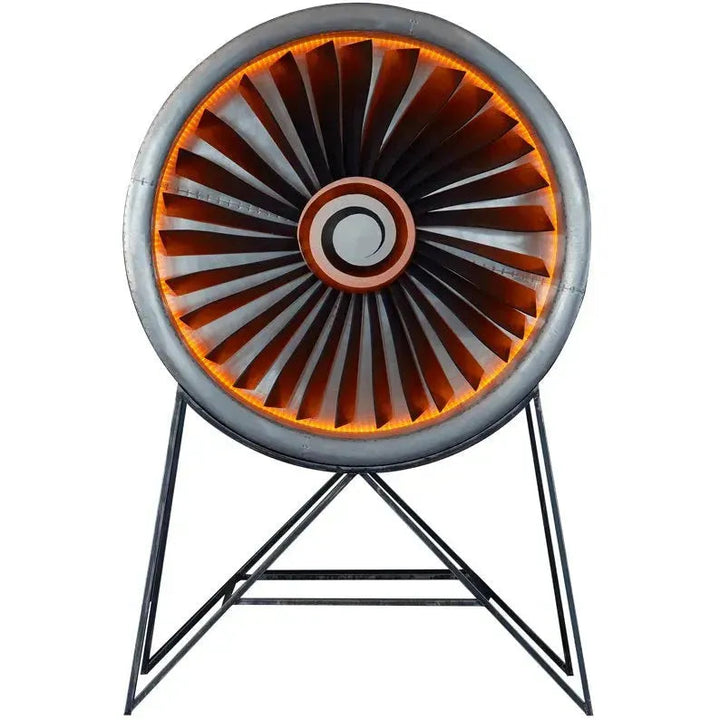 Industrial Aluminium Electric Engine Decor