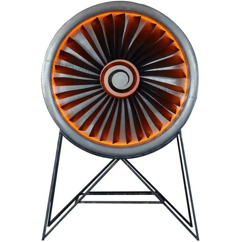 Industrial Aluminium Electric Engine Decor