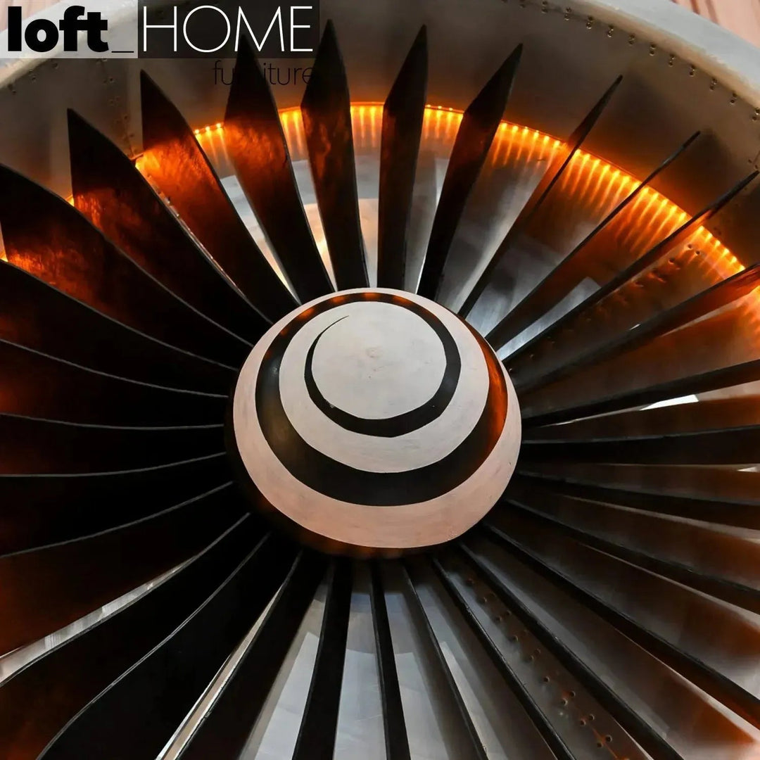 Industrial Aluminium Electric Engine Decor