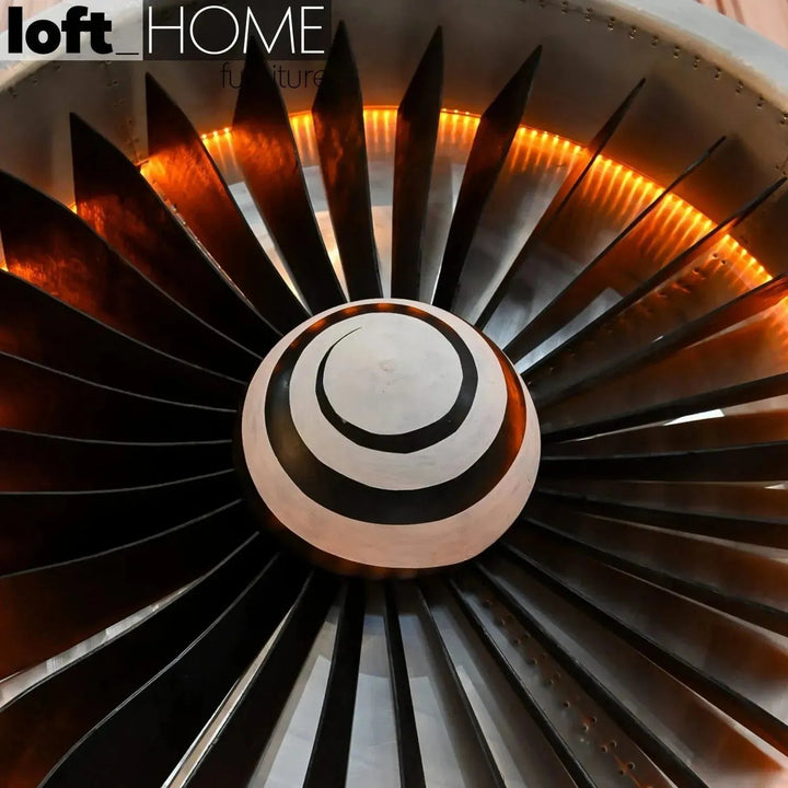 Industrial Aluminium Electric Engine Decor