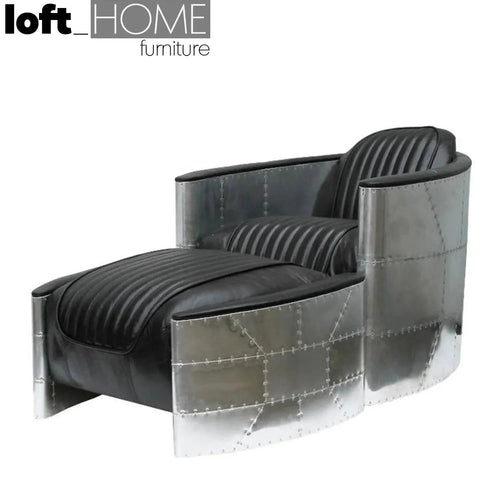 Industrial Aluminium Ottoman AIRCRAFT Good to Know Preview-1