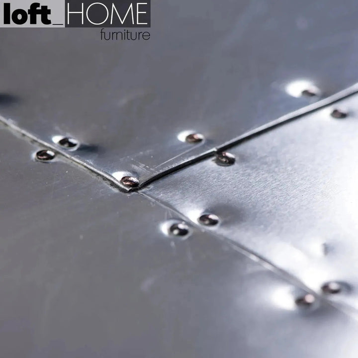 Industrial Aluminium Bookshelf AIRCRAFT