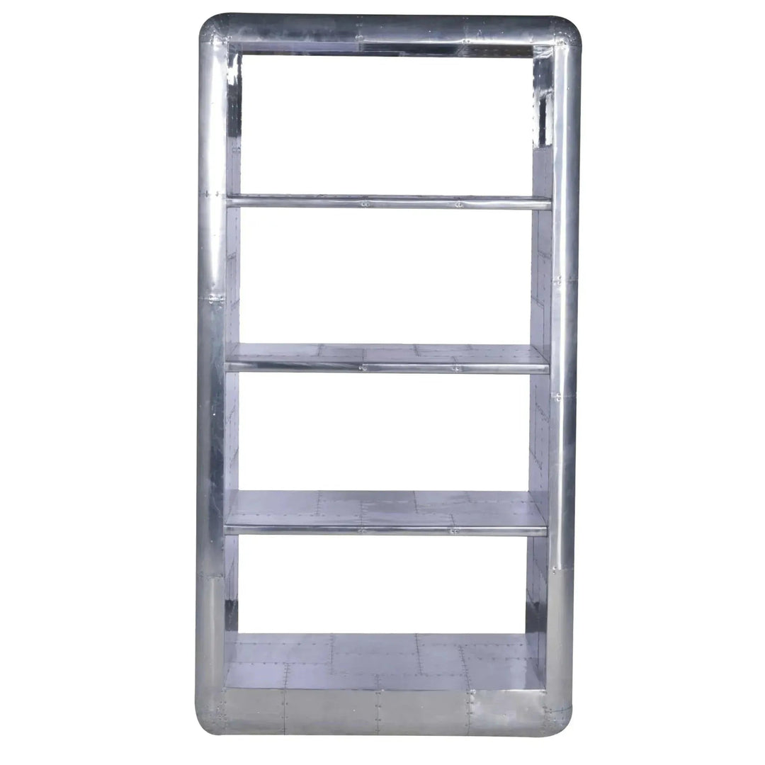 Industrial Aluminium Bookshelf AIRCRAFT