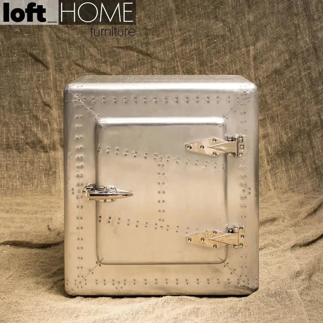 Industrial Aluminium Side Table JETDOOR