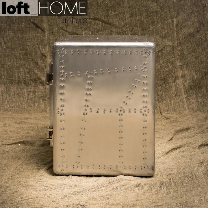 Industrial Aluminium Side Table JETDOOR