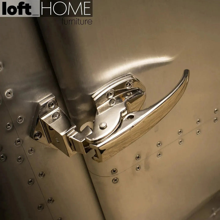 Industrial Aluminium Side Table JETDOOR