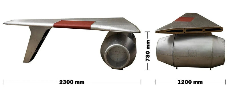 Industrial Aluminium Study Table AIRCRAFT ENGINE Size Chart