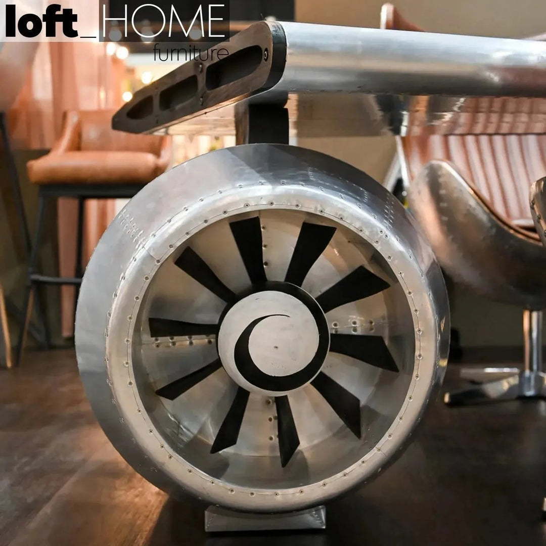 Industrial Aluminium Study Table AIRCRAFT ENGINE