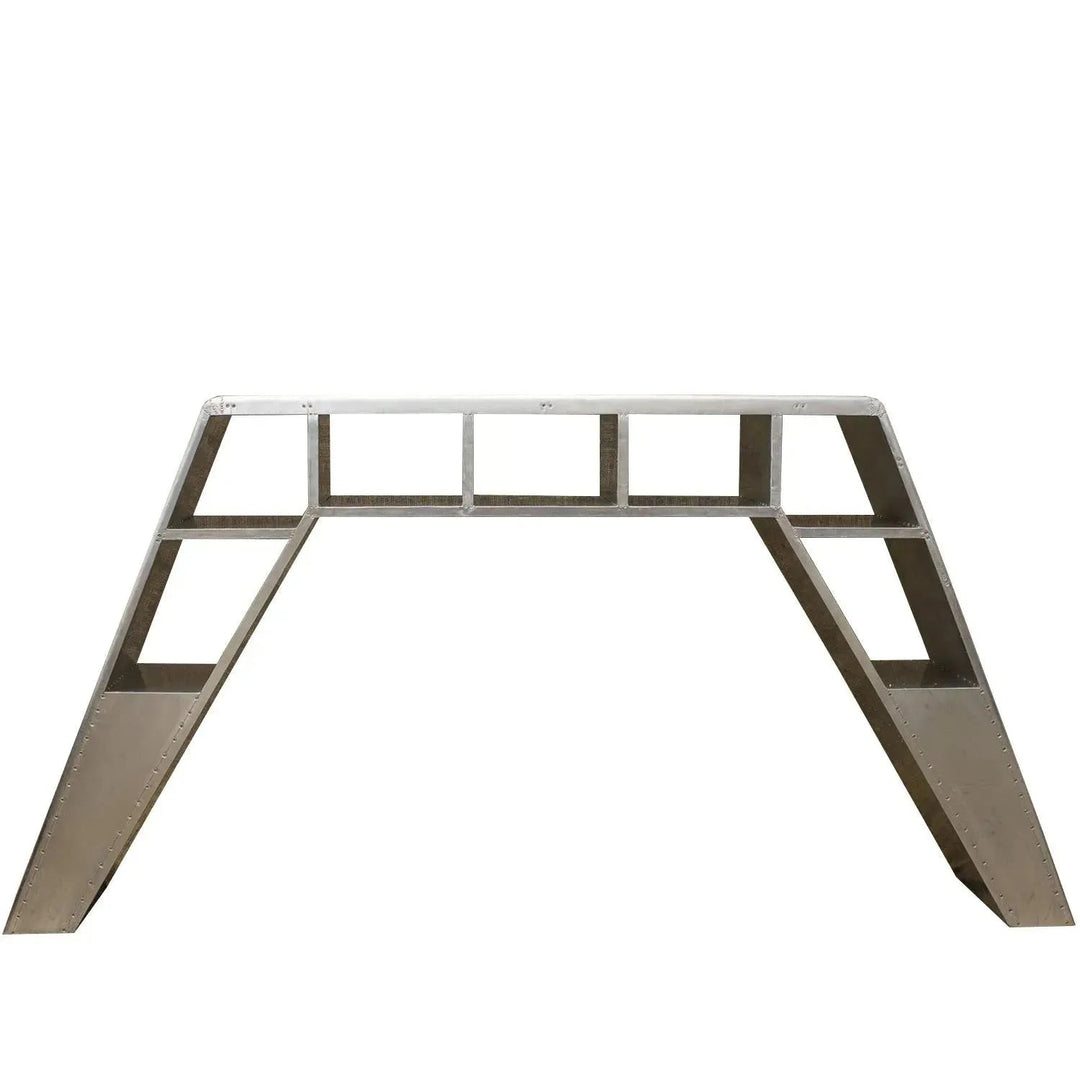 Industrial aluminium study table aircraft detail 1.