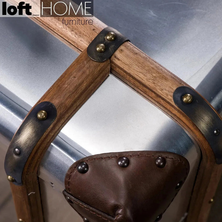 Industrial Aluminium Study Table RICHARDS TRUNK