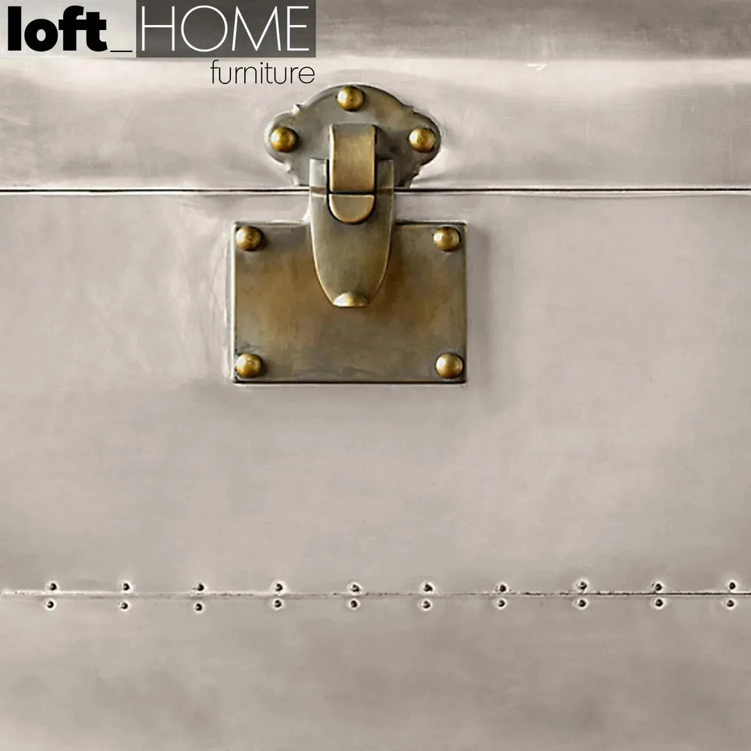 Industrial Aluminium Study Table RICHARDS TRUNK