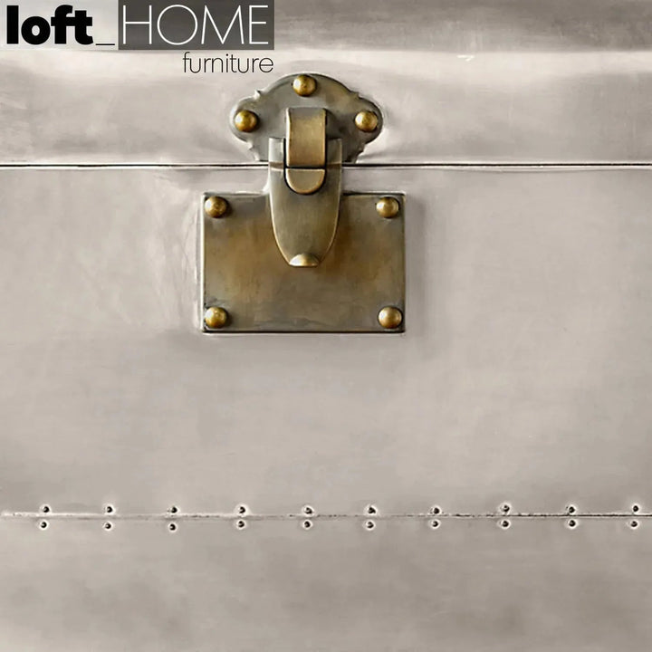 Industrial Aluminium Study Table RICHARDS TRUNK