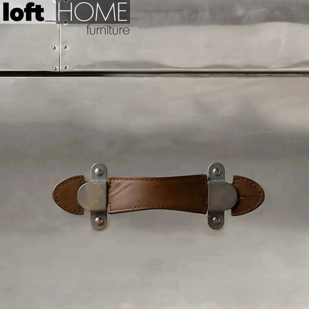 Industrial Aluminium Study Table RICHARDS TRUNK