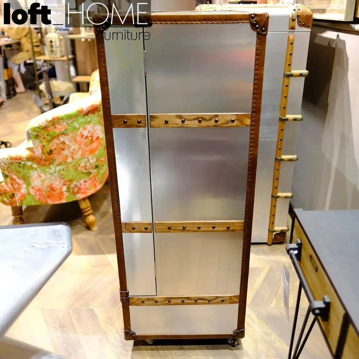 Industrial aluminium wine cabinet aircraft material variants.