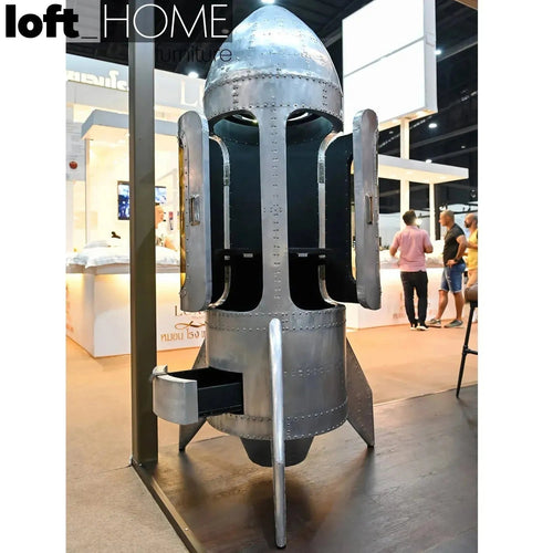 Industrial Aluminium Wine Cabinet SHUTTLE Good to Know Preview-1
