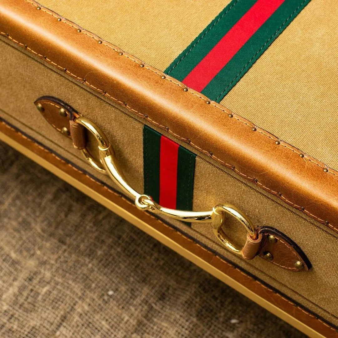 Vintage Canvas Coffee Table GUCCIO