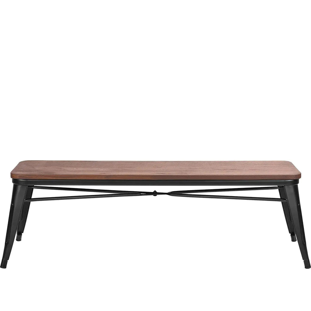 Industrial Elm Wood Dining Bench SANCTUM X