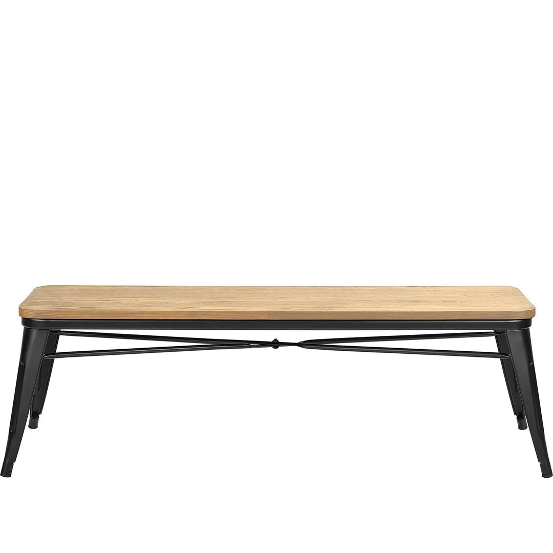 Industrial Elm Wood Dining Bench SANCTUM X