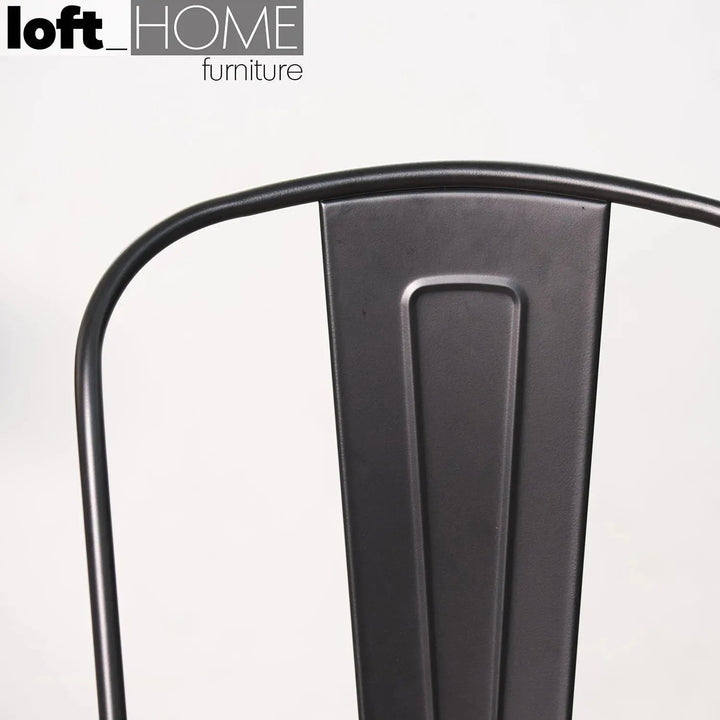 Industrial Elm Wood Dining Chair Sanctum X