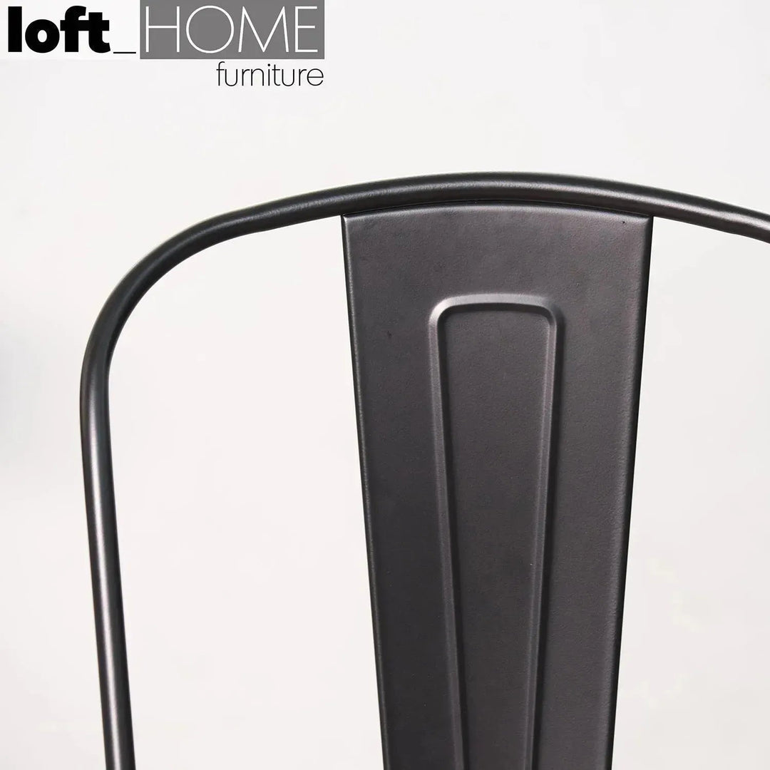 Industrial Elm Wood Dining Set 5 Pieces SANCTUM X