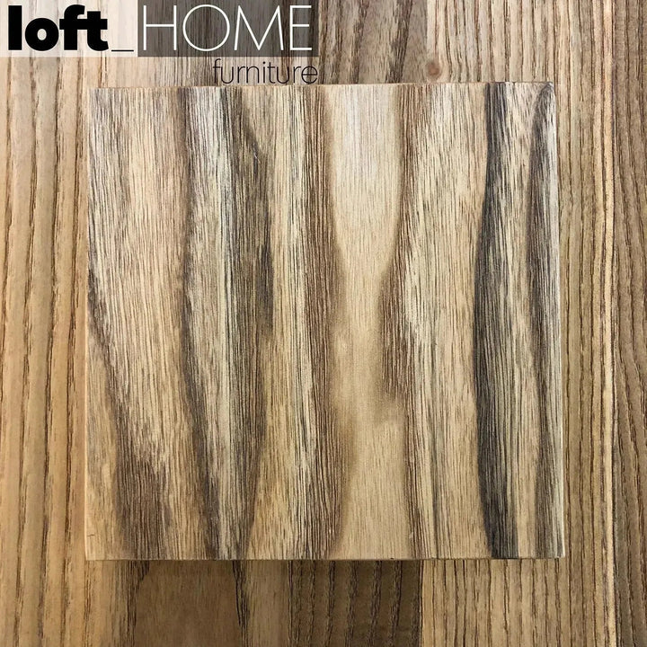 Industrial Elm Wood Dining Set 5 Pieces SANCTUM X