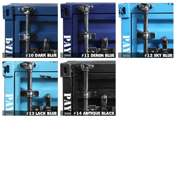 Industrial Metal Storage Cabinet CONTAINER 4 DOORS