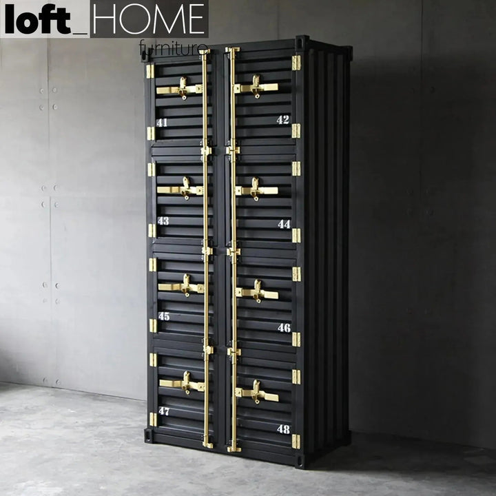 Industrial Metal Storage Cabinet CONTAINER 8 DOORS