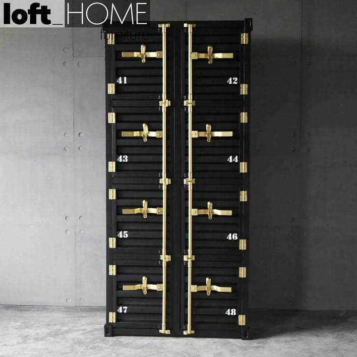 Industrial Metal Storage Cabinet CONTAINER 8 DOORS
