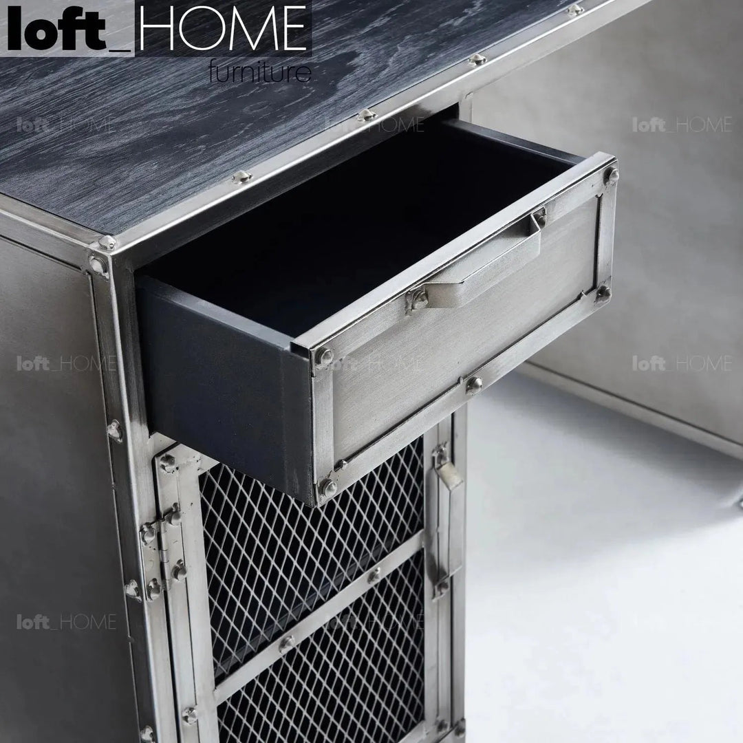 Industrial metal study table bernz environmental situation.