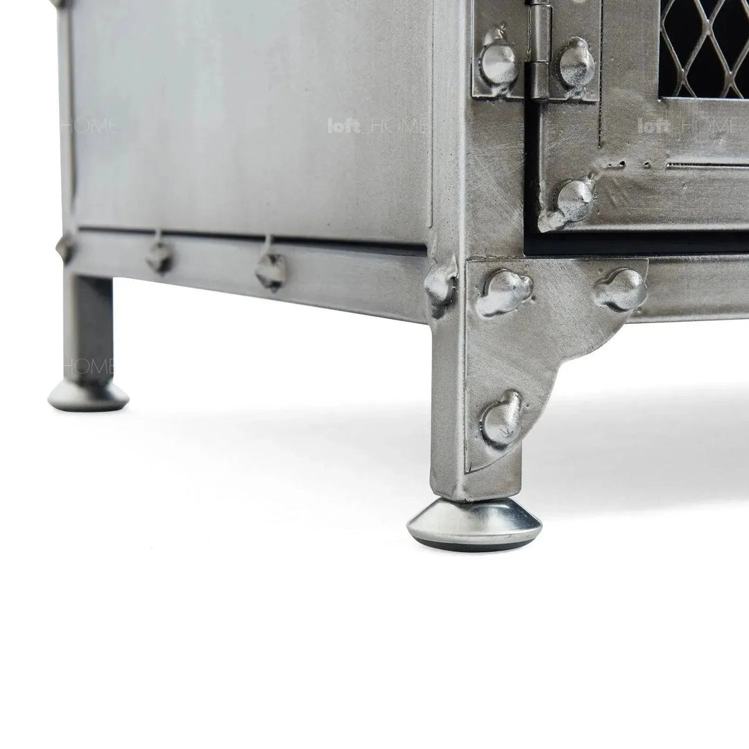 Industrial Metal TV Console BERNZ