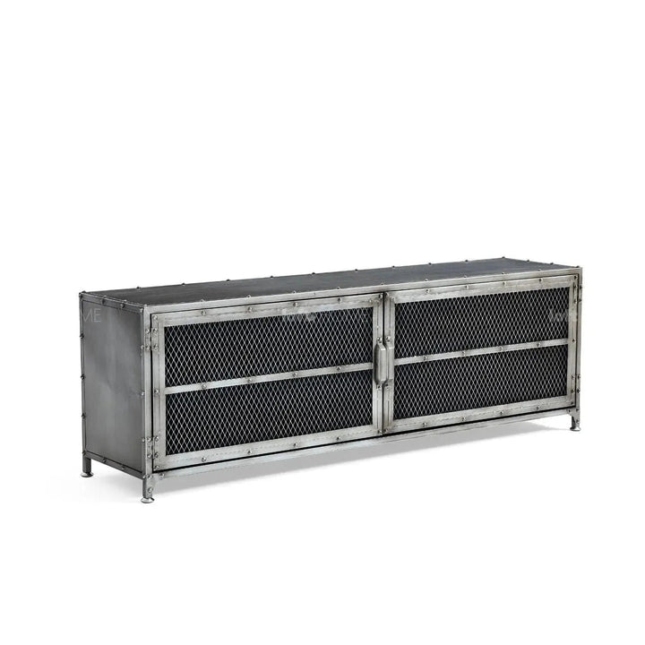 Industrial Metal TV Console BERNZ