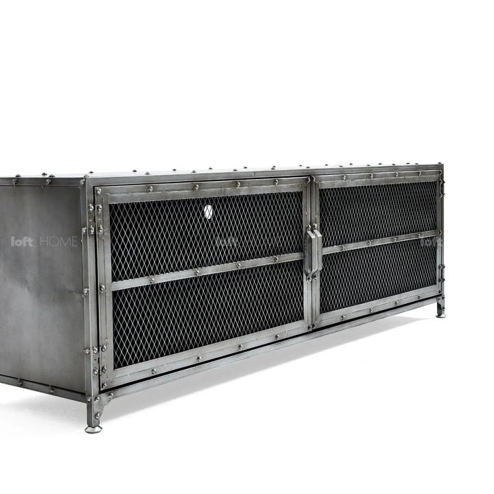 Industrial Metal TV Console BERNZ