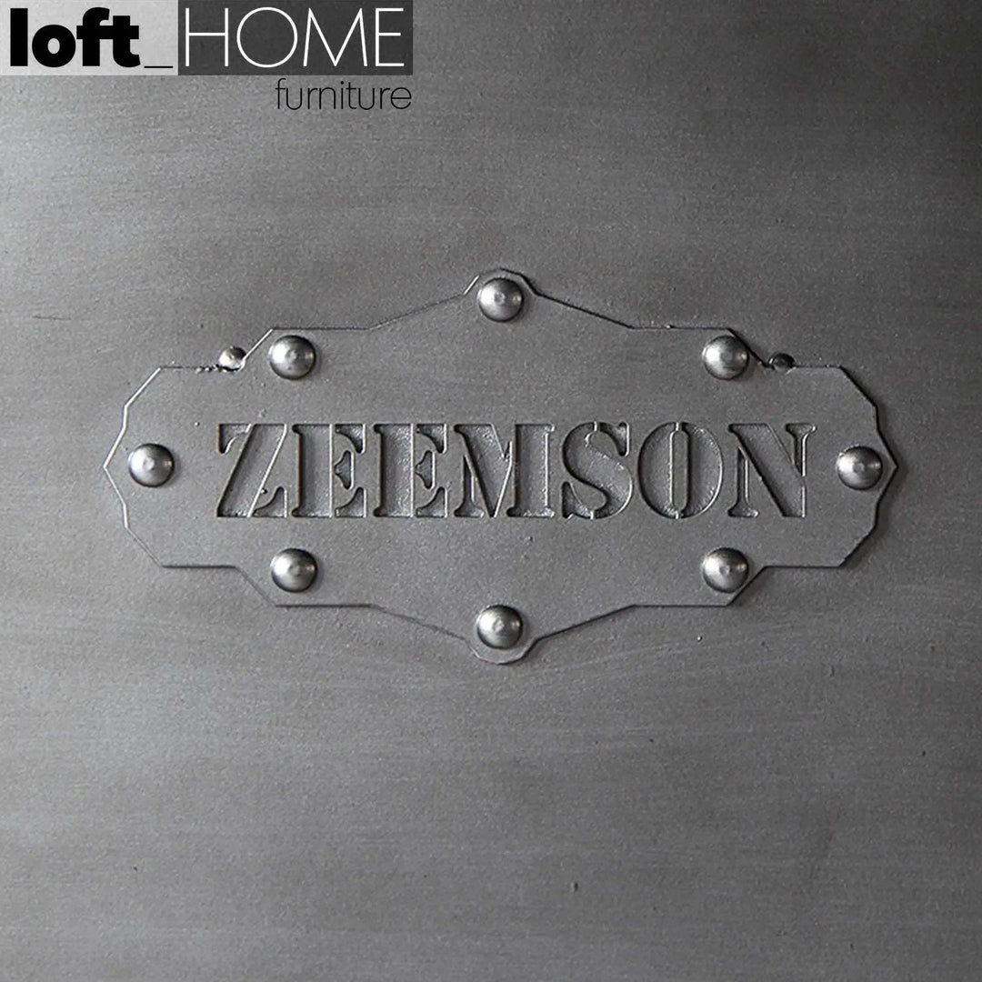 Industrial Metal Wardrobe HATCH WHEEL DOUBLE