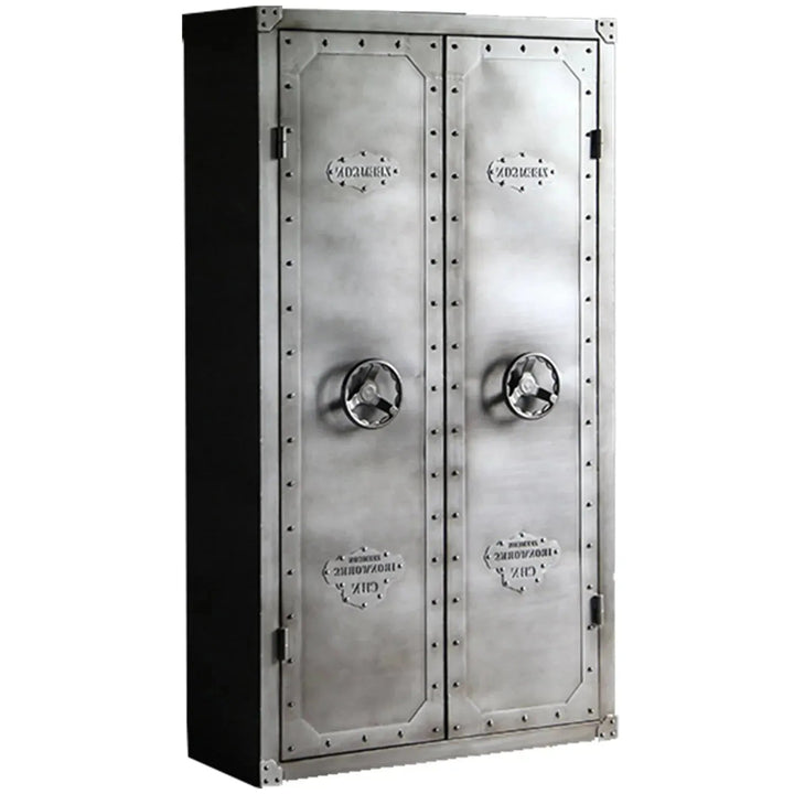 Industrial Metal Wardrobe HATCH WHEEL DOUBLE