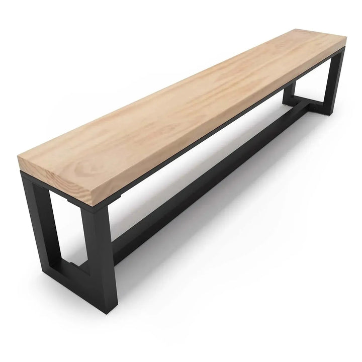 Industrial Pine Wood Dining Bench CLASSIC