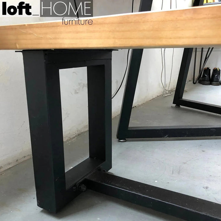 Industrial Pine Wood Dining Bench CLASSIC