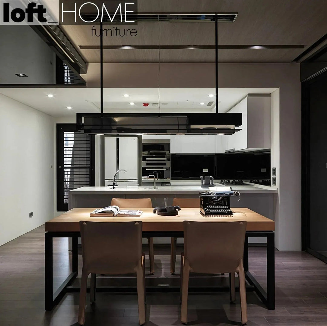 Industrial Pine Wood Dining Table CLASSIC