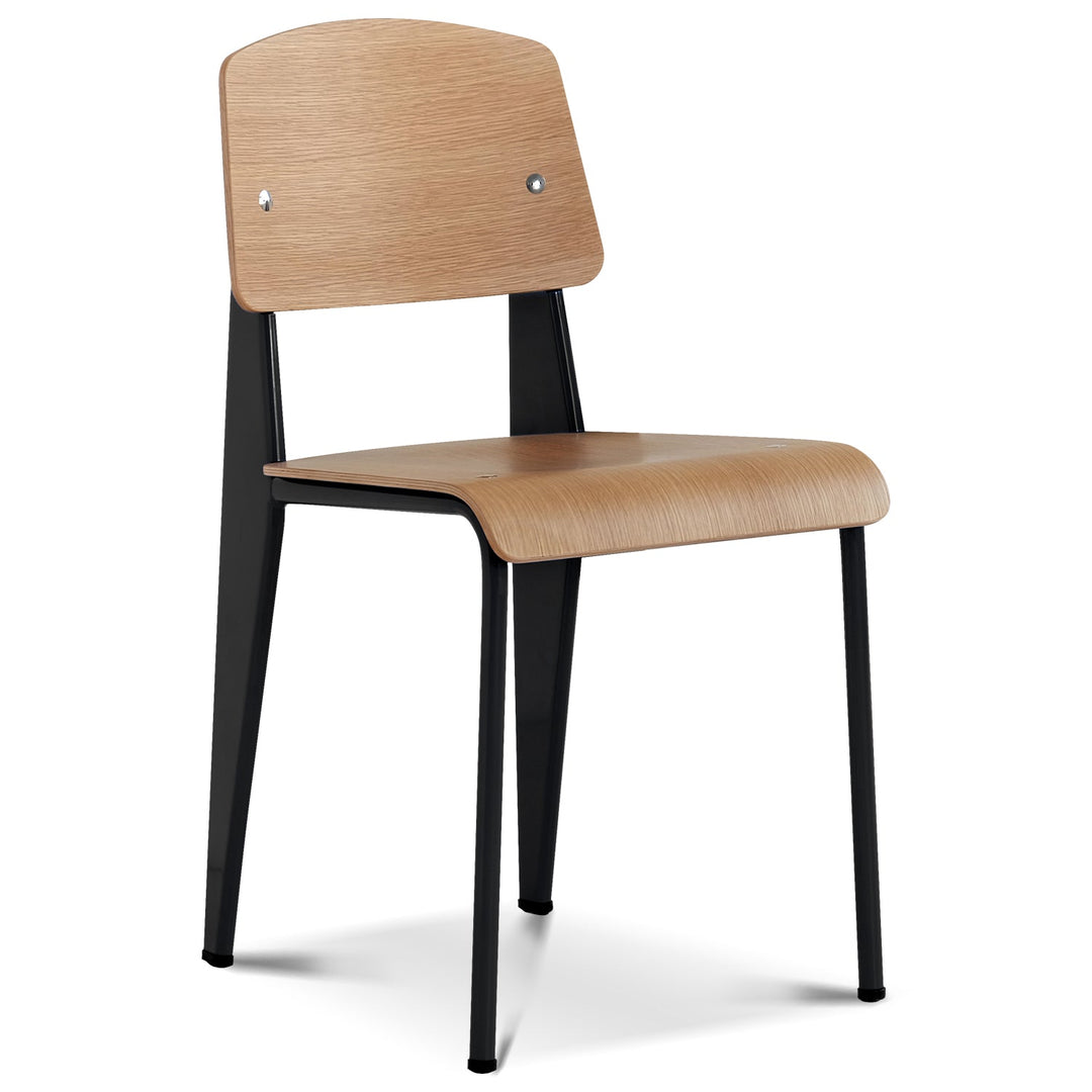 Bauhaus plywood dining chair standard in still life.