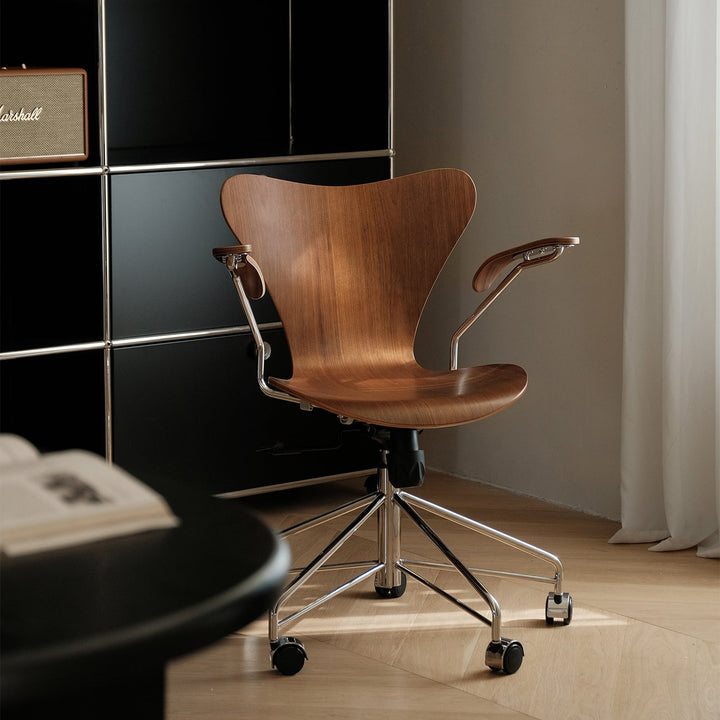 Industrial plywood study chair seven size charts.