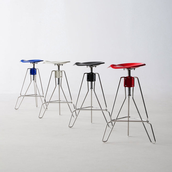 Bauhaus steel height adjustable bar chair spool size charts.