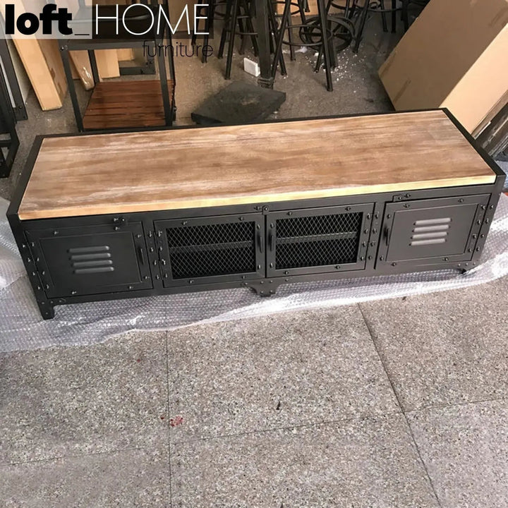 Industrial Steel TV Console MYSTEEL
