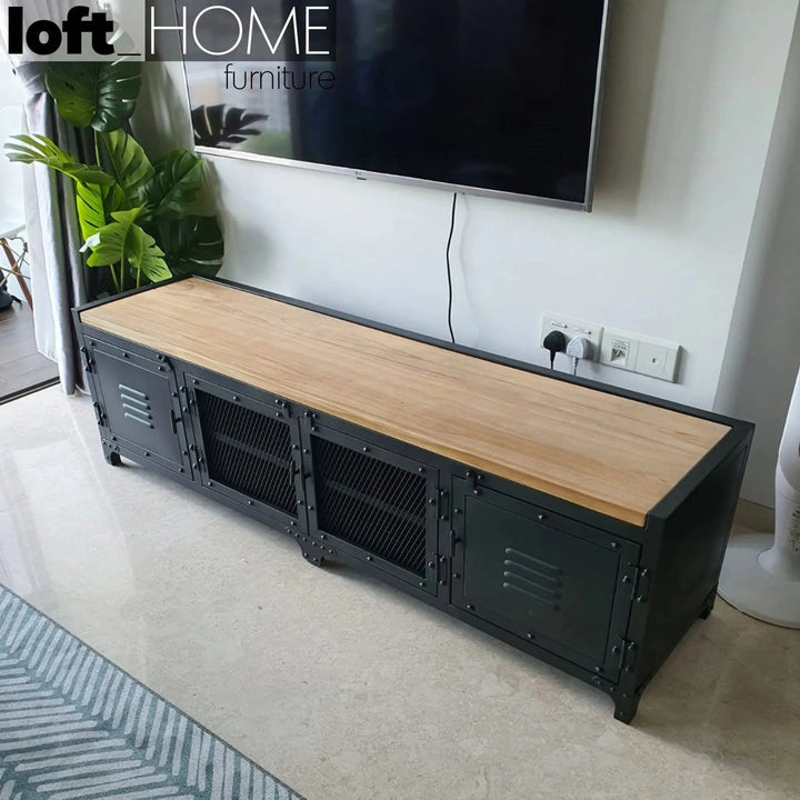 Industrial Steel TV Console MYSTEEL