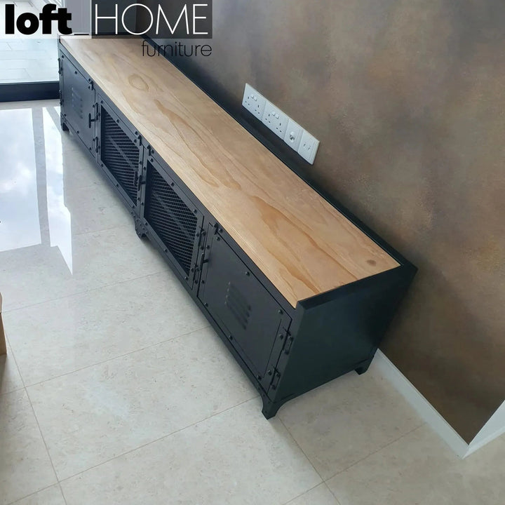 Industrial Steel TV Console MYSTEEL