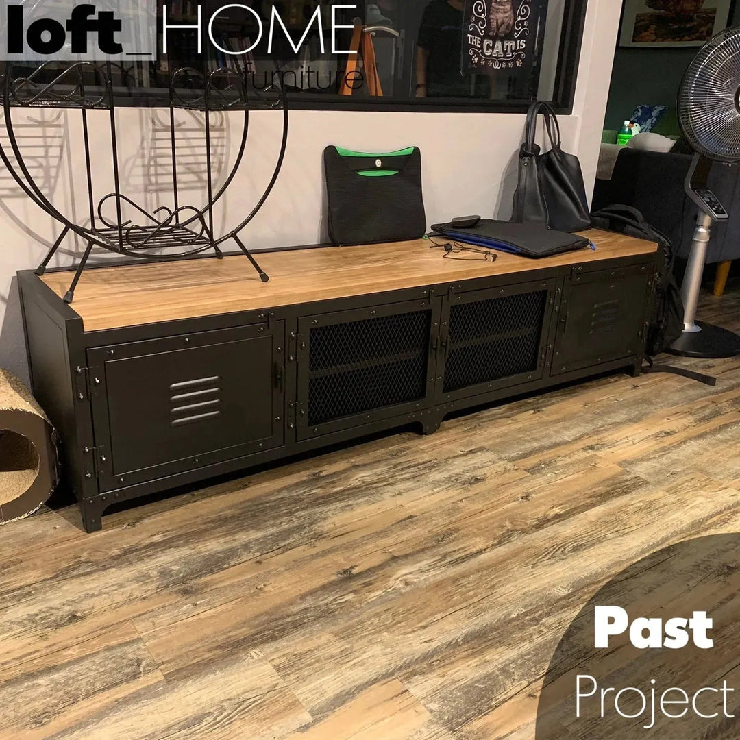 Industrial Steel TV Console MYSTEEL
